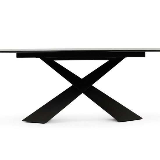 Обеденный стол Reagan 200х100 ножки сталь, столешница керамика