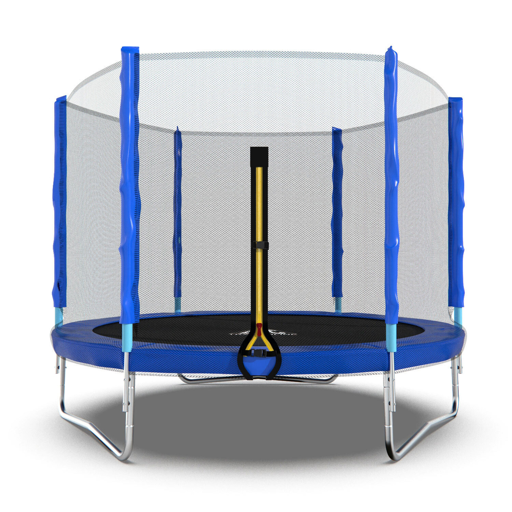 Батут DFC Trampoline Fitness с сеткой 8ft