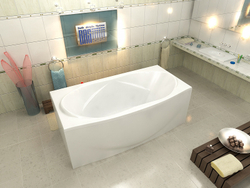 Акриловая ванна Bas (Бас) Фиеста 194x90, с каркасом