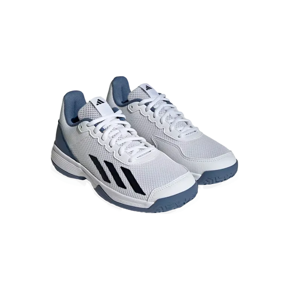 Adidas CourtFlash Детские белые кроссовки