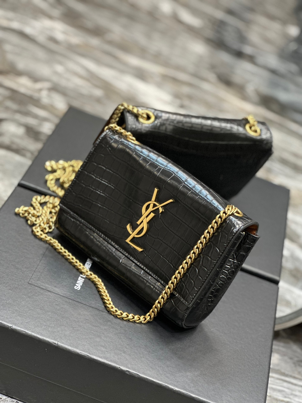 Saint Laurent Kate Small Reversible Chain Bag 22 cm