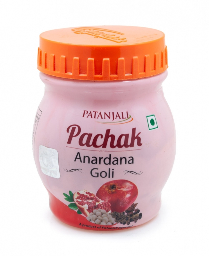БАД Гранат сушеный Patanjali Pachak Anardana Goli, 100 гр