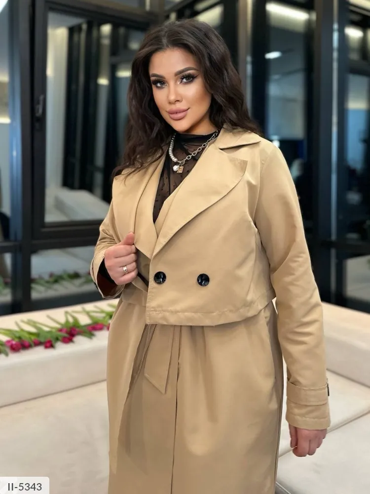 Тренч II-5342 Фабрика Моды