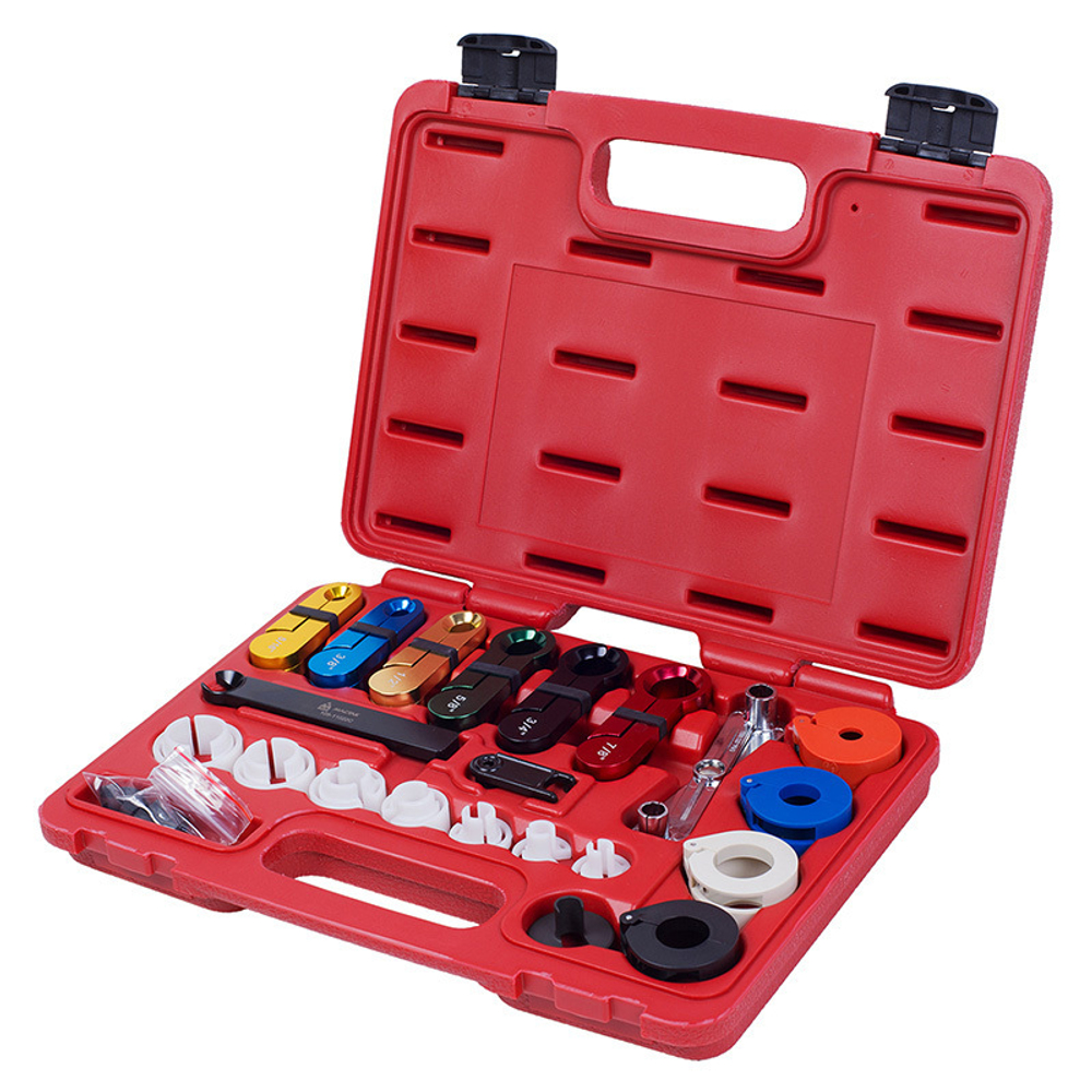 МАСТАК (105-11022C) Набор размыкателей для топливной системы и втулок автокондиционера, кейс, 22 предмета