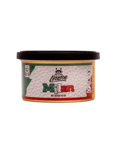 Leraton Ароматизатор для автомобиля в банке Milan (New Leather/Новая кожа)