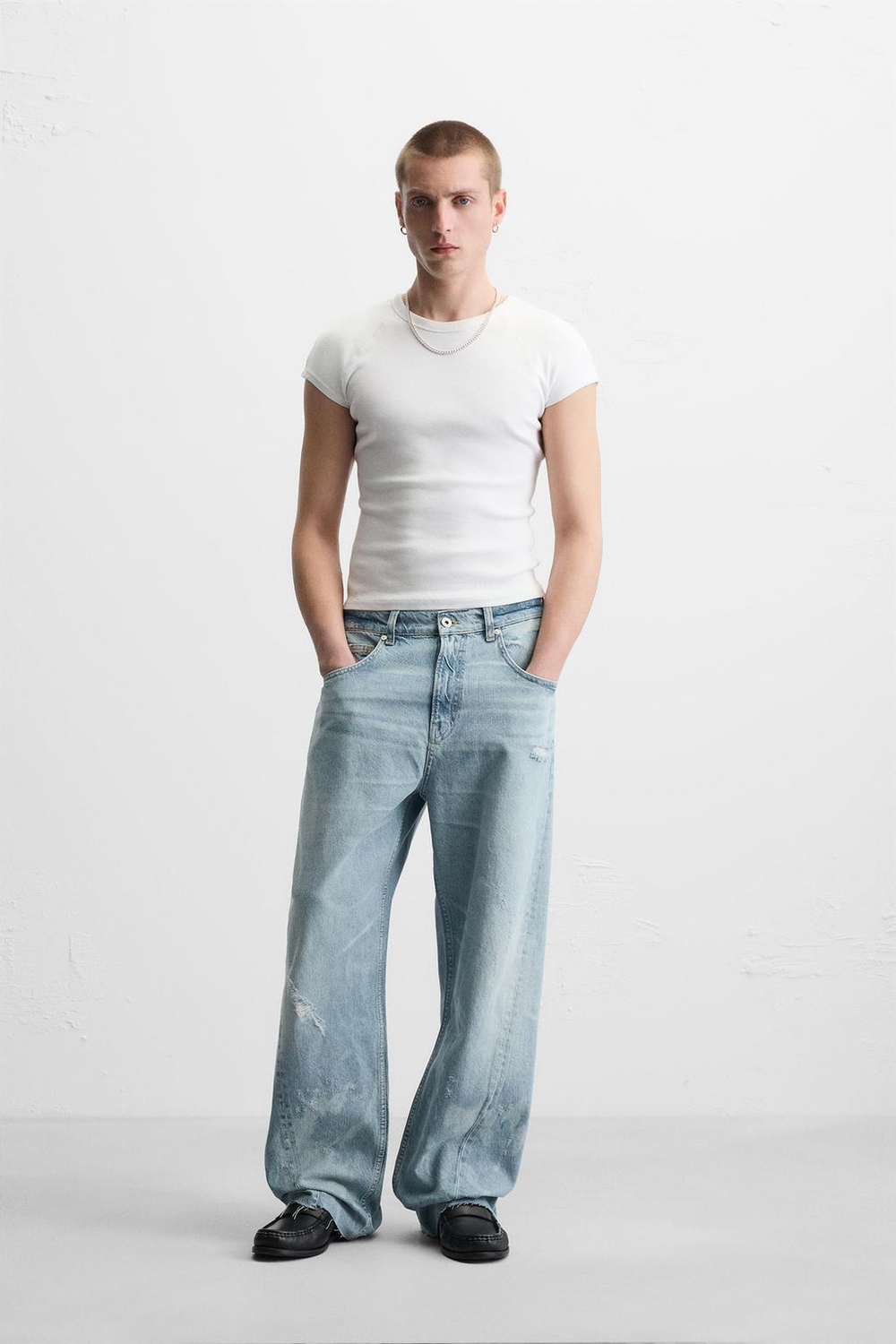 Джинсы baggy fit