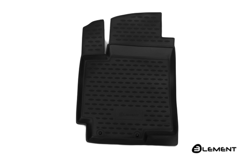 Коврик в салон HYUNDAI Solaris (I, Iр), 2010-2017, передний левый, 1 шт. (полиуретан) ELEMENT2039210KFL
