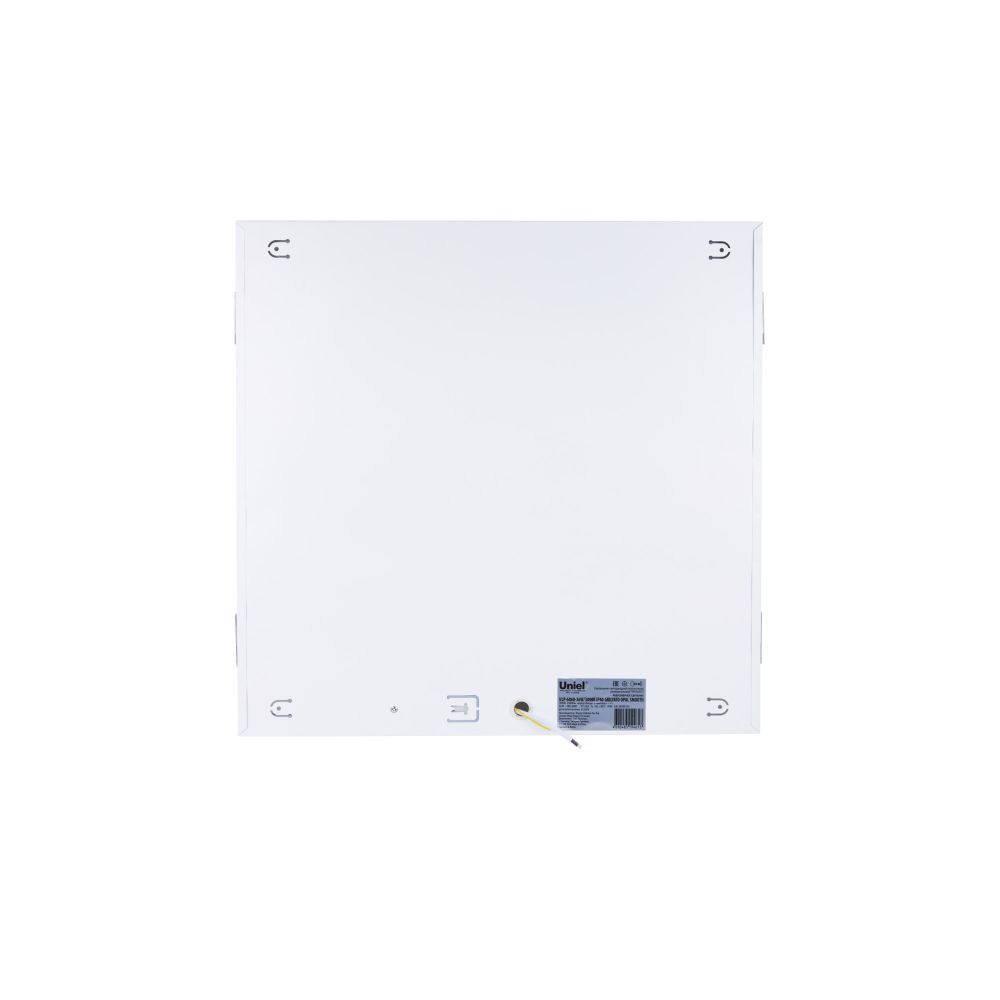 ULP-6060-36W-3000К IP40 GRILYATO OPAL SMOOTH Светильник светодиодный потолочный универсальный. Теплый равномерный свет 3000K. 3500Лм. 588X588x25мм. Корпус белый. В комплекте с и-п. ТМ Uniel