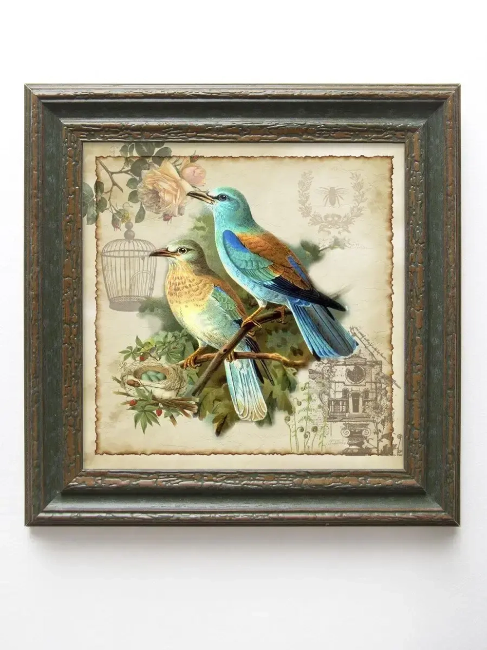 Картина на стену интерьерная на холсте 26*26 см