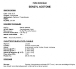 BENZYL ACETONE 10% / БЕНЗИЛ АЦЕТОН CAS 2550-26-7
