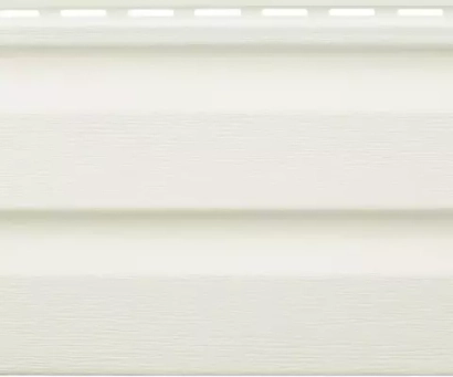 Сайдинг Виниловый Альта-Профиль Аляска  Сноу 205х3000мм 0,62м2