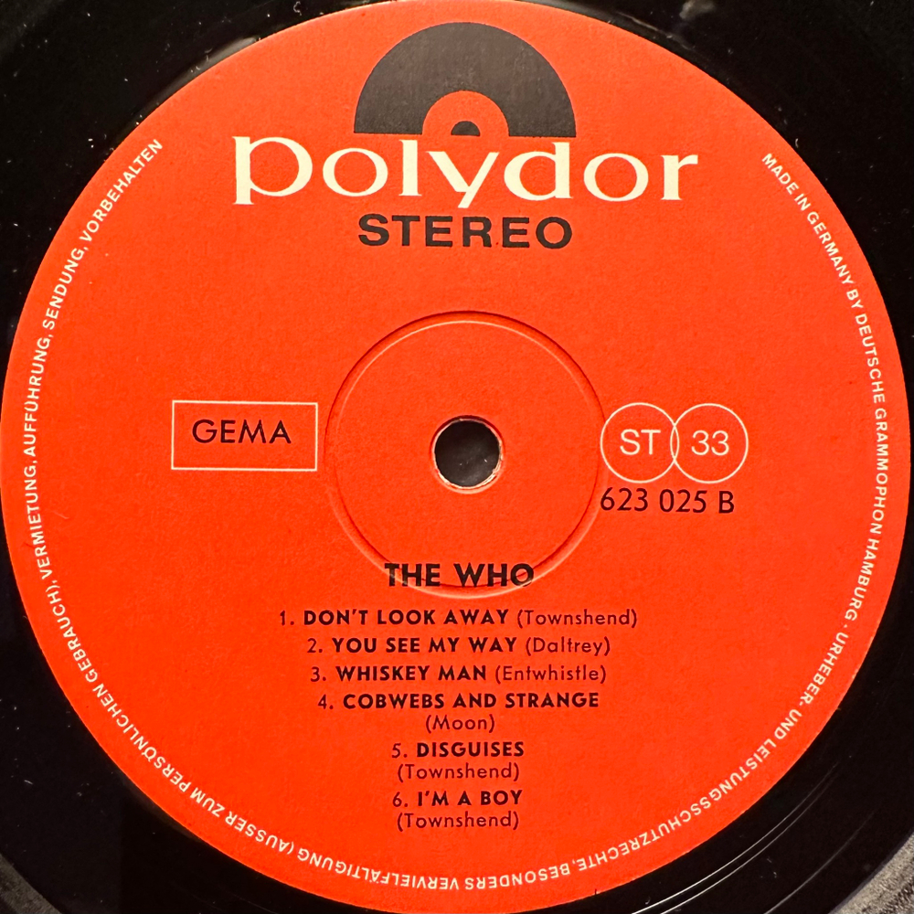 The Who - The Who (Германия 1966г.)