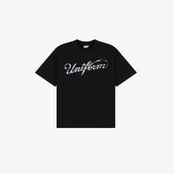 Футболка UNIFORM Heavy Baseball Chrome черный