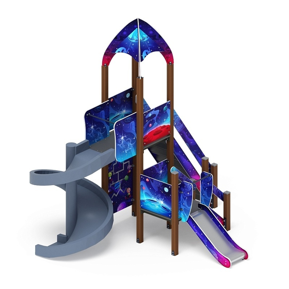 Космопорт (Космос) Игровой комплекс H=750 H=2000