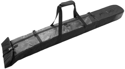 Чехол для одной пары горных лыж 165-185х21х12 см, цвет серый принт. PROTECT™