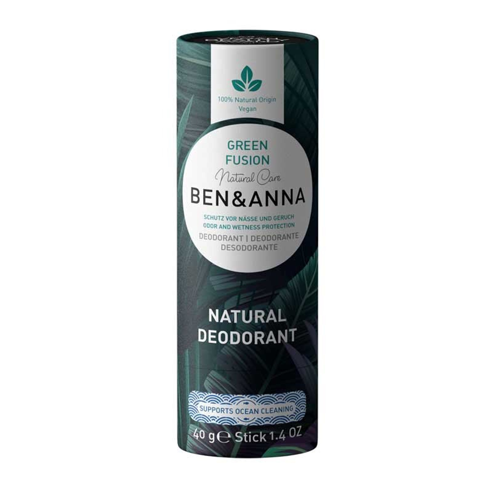 Дезодорант-стик Ben & Anna Green Fusion, 40 гр