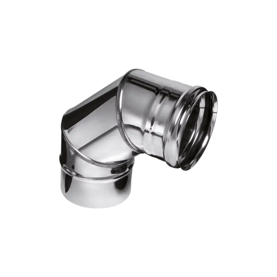 Колено Ferrum DN115 90 градусов 0,8/430 36225