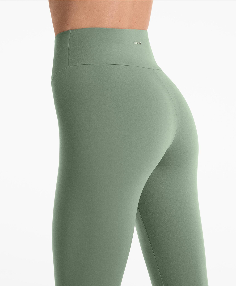 OYSHO Легинсы длиной до щиколотки Comfortlux с высокой посадкой, светло-зеленый