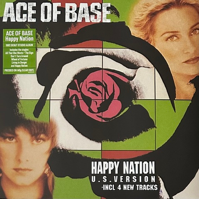 Ace Of Base ‎– Happy Nation (Европа 2020г.) Clear
