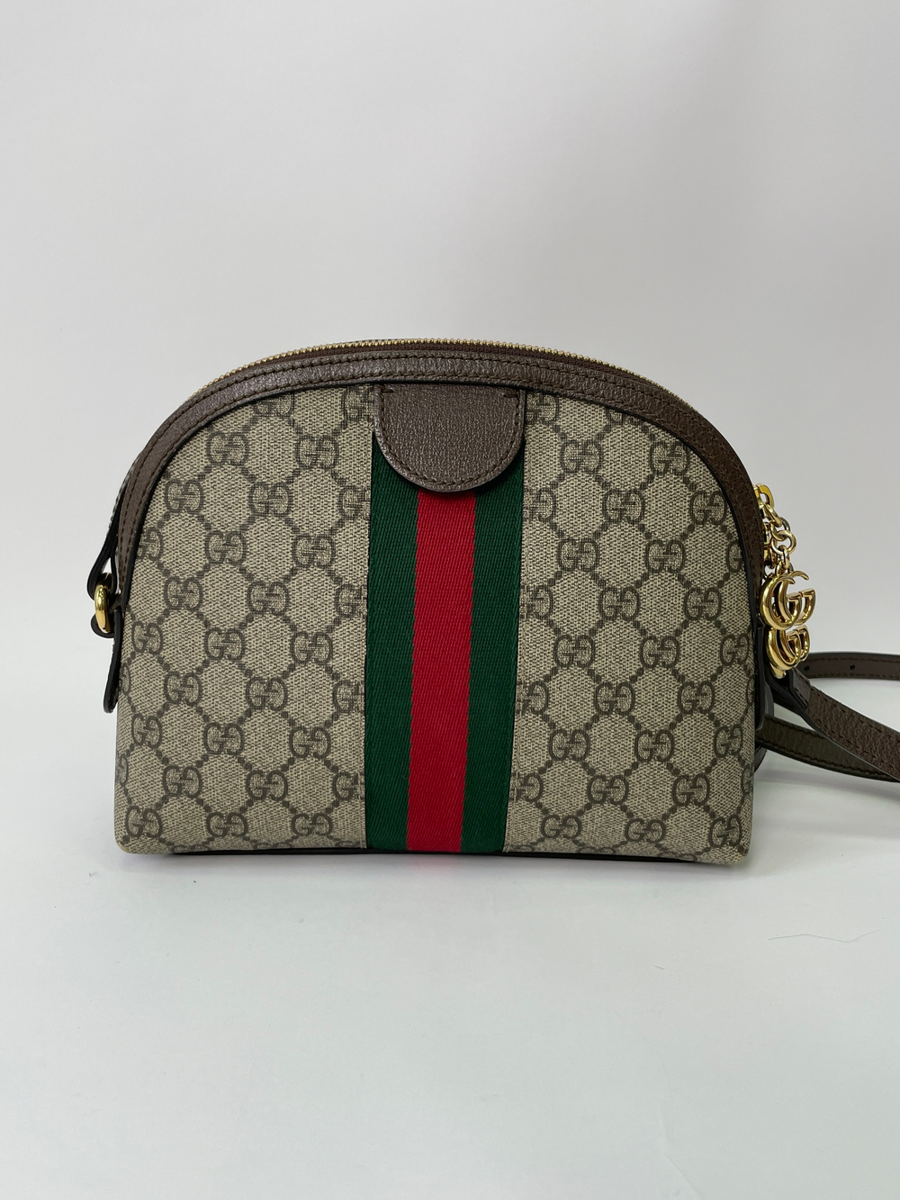 Сумка Gucci Ophidia Dome Shoulder Bag GG Coated Canvas