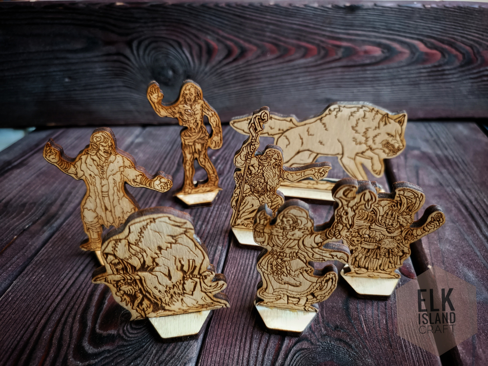 Деревянные миниатюрки