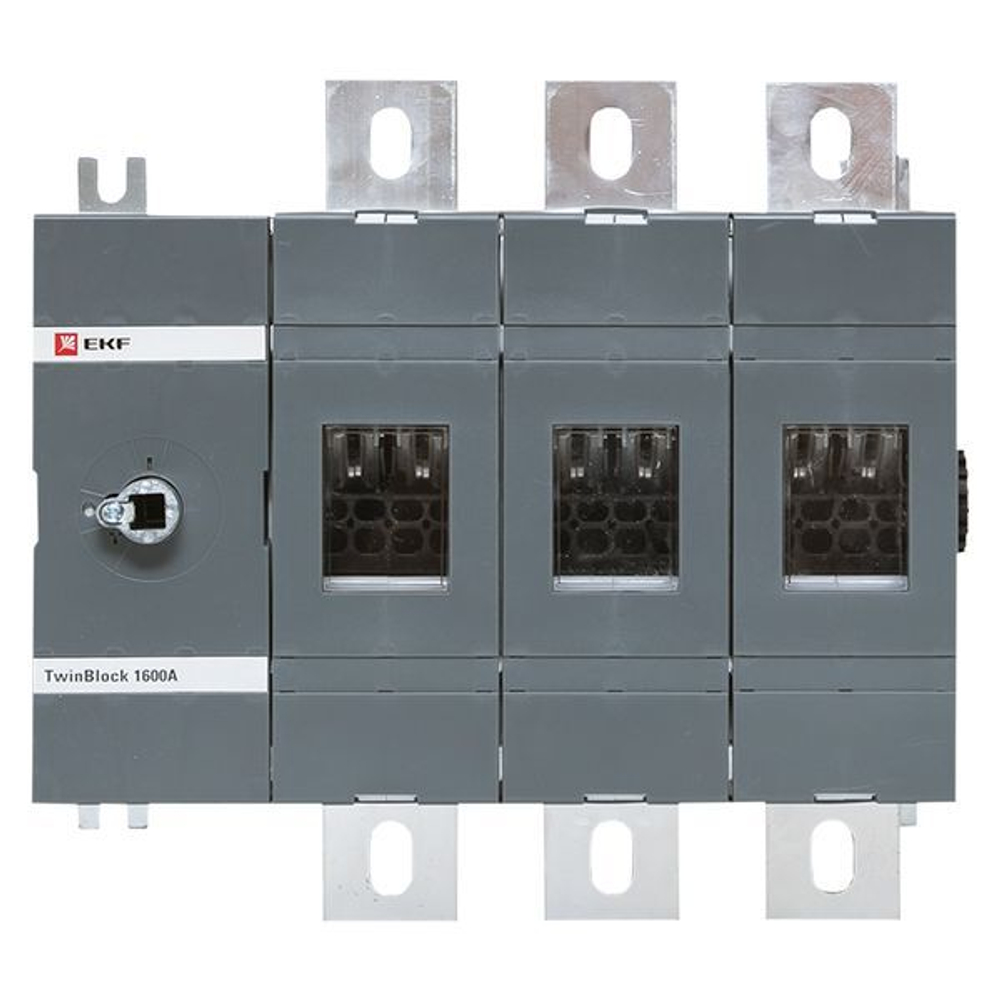 Рубильник 1600A 3P без рукоятки управления TwinBlock EKF