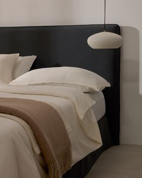 Кровать Jaira La Forma антрацитово-серого цвета 90 x 200