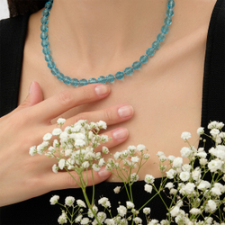 "Верджин" колье из коллекции "Леди" от Jenavi с замком карабин