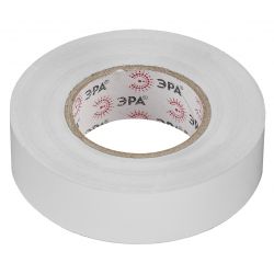 Изолента ЭРА ET1520WHITE ПВХ 15мм х 20м белая
