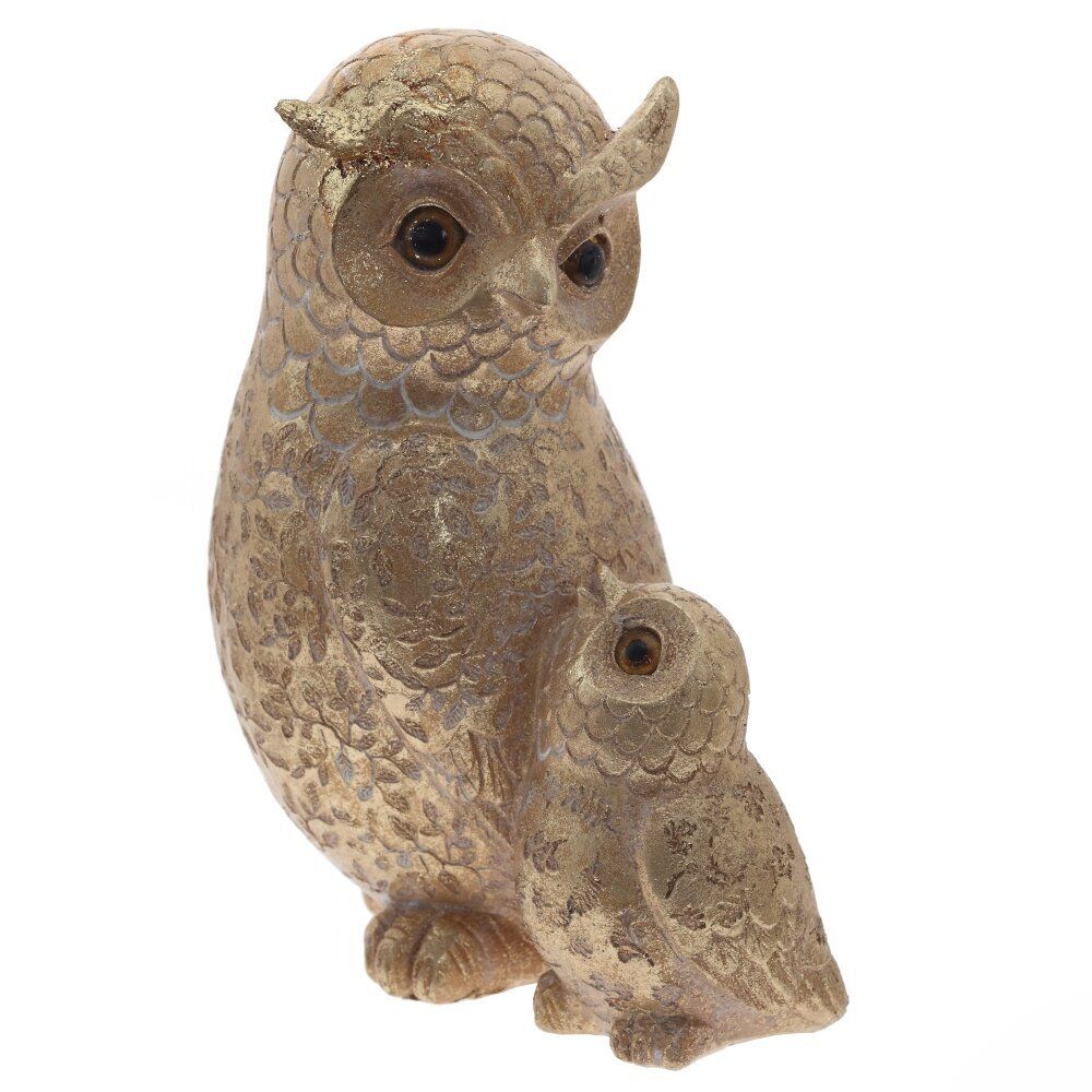 GAEM Фигурка декоративная "Совы", L12,5 W10 H18,5 см