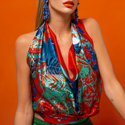 Платок 105х105 Petrusse Reve Orange