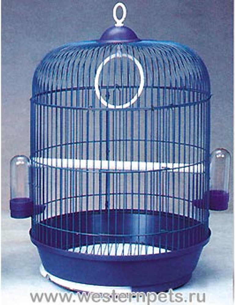 КЛЕТКА ДЛЯ ПТИЦ D33х53см 309 (КРУГЛАЯ) (К-Й)