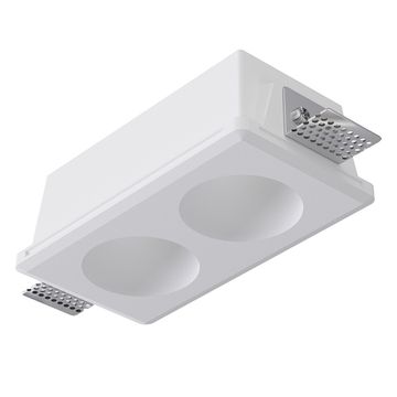 Встраиваемый гипсовый светильник 2*GU10 A9286PL-2WH белый Invisible Arte lamp