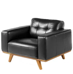 Кресло Angel Cerda 5606-1P, черная кожа