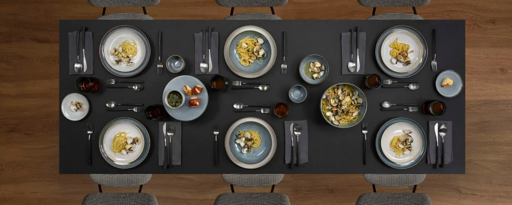 ASA Saisons Блюдо для ножек из денима 36x6 см