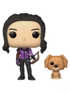 Фигурка Funko POP! TV Bobble Marvel Hawkeye Kate Bishop w/Lucky the Pizza Dog