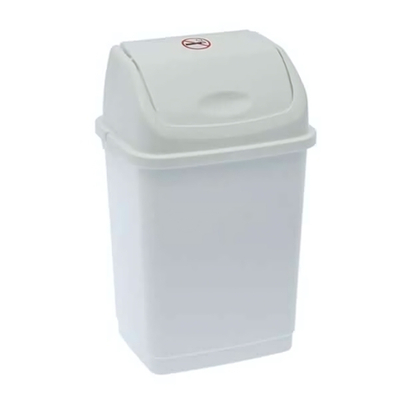 Ведро для мусора "Камелия", №3 18 л белый РП-1013