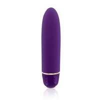 Фиолетовая вибропуля 12см Rianne S Classique Vibe