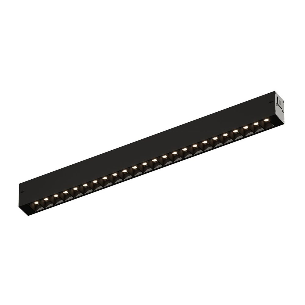 Трековый светодиодный светильник Denkirs Simple Grill DK8102-BK