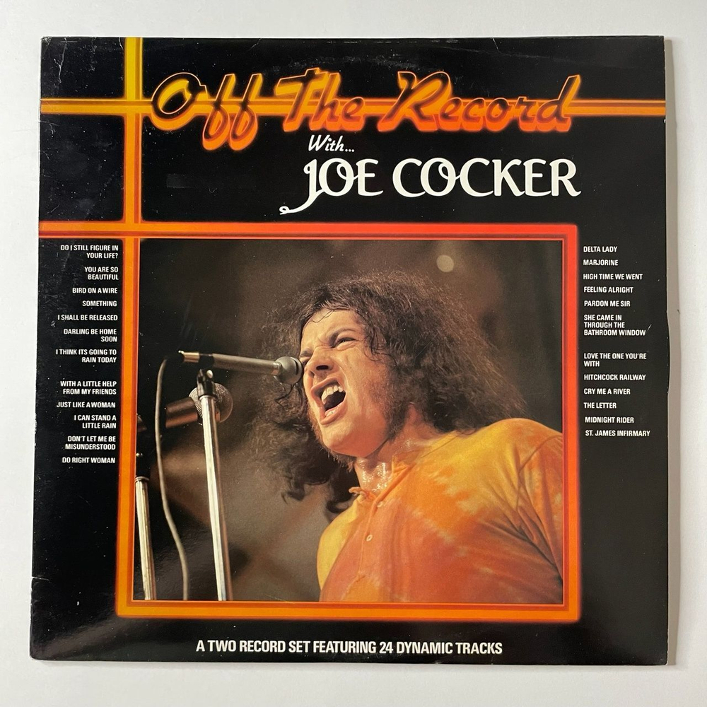 Винтажная виниловая пластинка LP Joe Cocker Off The Record With (UK 1984)