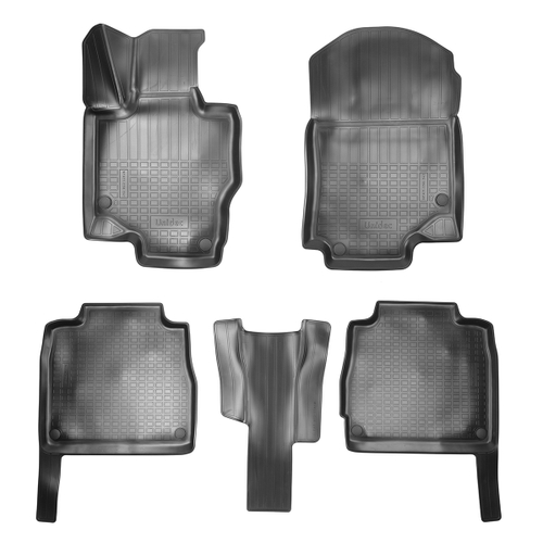 Ковры в салон Norplast/Unidec для Mercedes-Benz GLS II в кузове X167 (2019-)Полиуретан,Черный, арт.NPA11-C56-541
