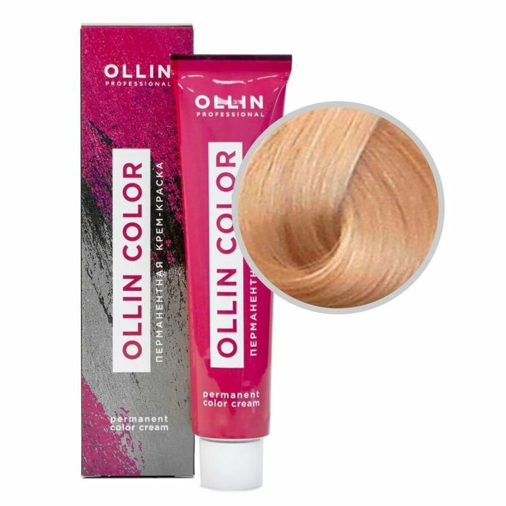 OLLIN COLOR 11/31 специальный блондин золотисто-пепельный 60мл Перманентная крем-краска для волос