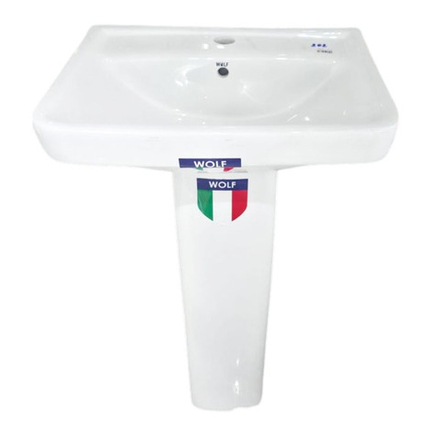 Раковина с пьедесталом Cubo Set 202 DOVEL SET
