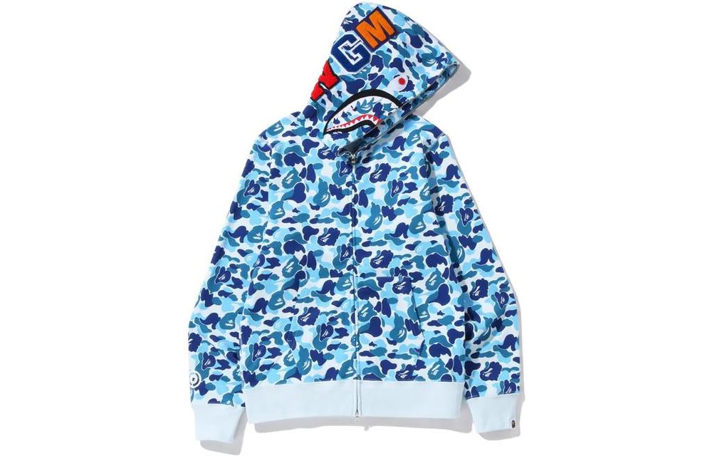 A Bathing Ape Abc Shark Full Zip Худи синий