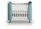 Кроватка KIDI Soft mini cпальное место 60*120 см (бирюзовый)