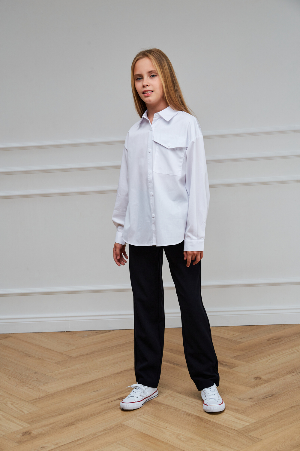 Блуза дл/р швейн. д/д DELORAS 63792C