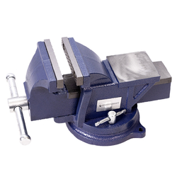 ST420-4 Тиски слесарные с наковальней 100 мм