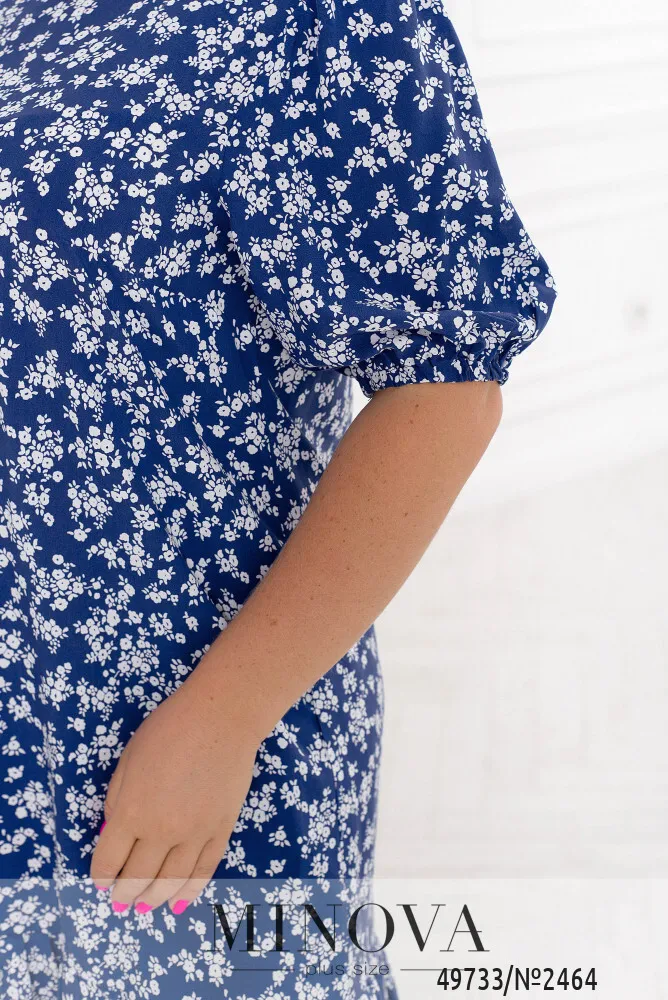 Платье 2464-синий Minova