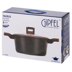 Алюминиевая кастрюля Gipfel Taurus 52659 24 см/4,1 л