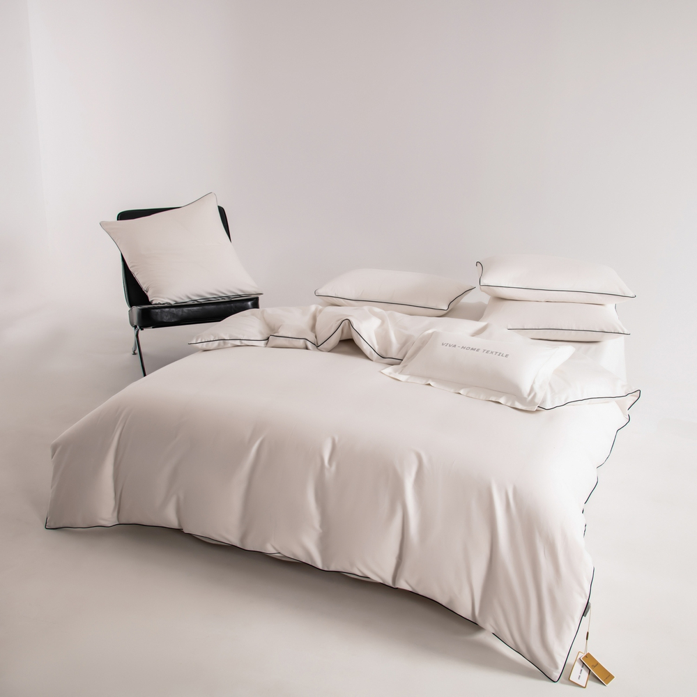Комплект постельного белья Однотонный Сатин Элитный OCE023
